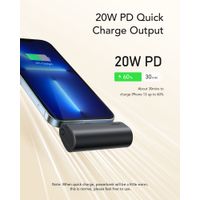 Miniatura 2 de VEGER PlugOn L VG W0556P PowerBank plug on 5000mah PD20W Lightning connector built in