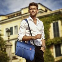 Miniatura 9 de MALETIN NGS SEAMAN 15.6"  AZUL CON BOLSILLO EXTERIOR