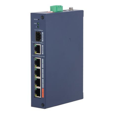 (DH-CHS4106-4ET-60) DAHUA SWITCH INDUSTRIAL 6 PUERTOS CLOUD MANAGED GIGABIT, 4 PUERTOS POE, 60W, HI-POE, L2 - Imagen 1 de 5 (DH-CHS4106-4ET-60) DAHUA SWITCH INDUSTRIAL 6 PUERTOS CLOUD MANAGED GIGABIT, 4 PUERTOS POE, 60W, HI-POE, L2 - Imagen 1 de 5