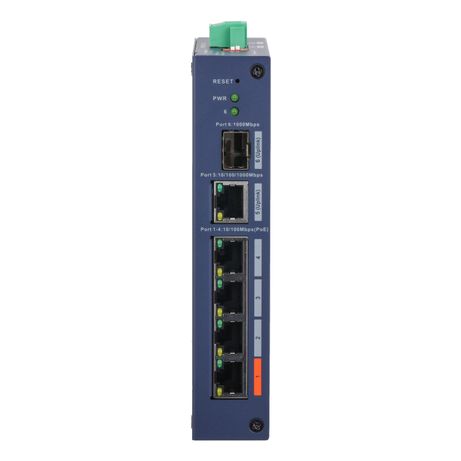 (DH-CHS4106-4ET-60) DAHUA SWITCH INDUSTRIAL 6 PUERTOS CLOUD MANAGED GIGABIT, 4 PUERTOS POE, 60W, HI-POE, L2 - Imagen 2 de 5 (DH-CHS4106-4ET-60) DAHUA SWITCH INDUSTRIAL 6 PUERTOS CLOUD MANAGED GIGABIT, 4 PUERTOS POE, 60W, HI-POE, L2 - Imagen 2 de 5