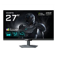 Miniatura 2 de MONITOR GIGABYTE 27" G27Q20,SS IPS,2560X1440 (QHD),16:9,0.5MS,IPS,1000:1,210HZ,2HDMI+1DP+1USB2.0+1 TYPE C,AJUSTABLE,NEGRO