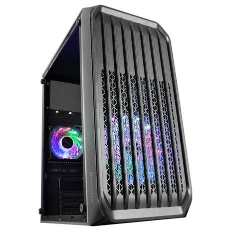 CAJA MICROATX COMPACTA MARS GAMING MC-S2 BLACK FRONTAL CON VENTILADOR FRGB VENTANA LATERAL SIN FUENTE DE ALIMENTACION - Imagen 1 de 6 CAJA MICROATX COMPACTA MARS GAMING MC-S2 BLACK FRONTAL CON VENTILADOR FRGB VENTANA LATERAL SIN FUENTE DE ALIMENTACION - Imagen 1 de 6