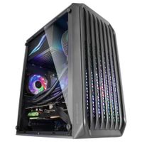 Miniatura 4 de CAJA MICROATX COMPACTA MARS GAMING MC-S2 BLACK FRONTAL CON VENTILADOR FRGB  VENTANA LATERAL SIN FUENTE DE ALIMENTACION