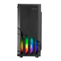 Miniatura 2 de CAJA ATX SEMITORRE MARS GAMING MC-X2 BLACK FRONTAL EN ACERO VENTILADORES FRGB SIN FUENTE DE ALIMENTACION