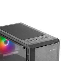 Miniatura 4 de CAJA ATX SEMITORRE MARS GAMING MC-X2 BLACK FRONTAL EN ACERO VENTILADORES FRGB SIN FUENTE DE ALIMENTACION