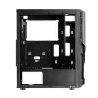 Miniatura 5 de CAJA ATX SEMITORRE MARS GAMING MC-X2 BLACK FRONTAL EN ACERO VENTILADORES FRGB SIN FUENTE DE ALIMENTACION
