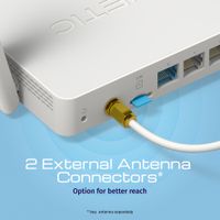 Miniatura 4 de Keenetic Hero 4G+ Router Wifi6 Mesh AX1800 4xGbi