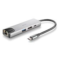 Miniatura 3 de ADAPTADOR USB-C 4 EN 1: HDMI, USB-C, RJ45 Y USB 3,0 WONDERDOCKSUPRA
