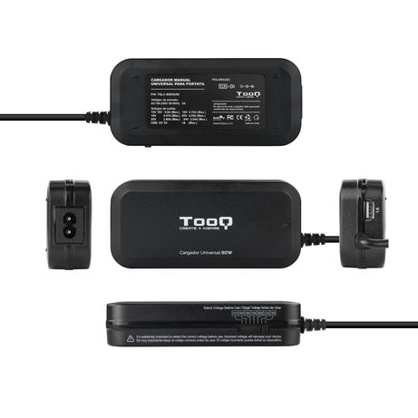 Tooq Cargador portátil 90W manual 12 conectores - Imagen 5 de 8 Tooq Cargador portátil 90W manual 12 conectores - Imagen 5 de 8