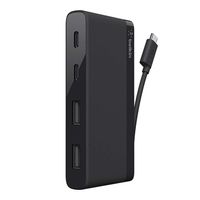 Miniatura 1 de MINIHUB USB-C BELKIN F4U090BTBLK 4 PUERTOS,  2 USB-C, 2 USB-A  COLOR NEGRO