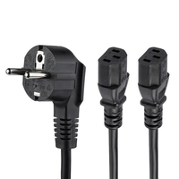 Miniatura 1 de CABLE 2M ALIMENTACIóN PARA ORDENADORES SCHUKO CEE7 2XC 13