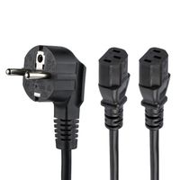 Miniatura 4 de CABLE 2M ALIMENTACIóN PARA ORDENADORES SCHUKO CEE7 2XC 13