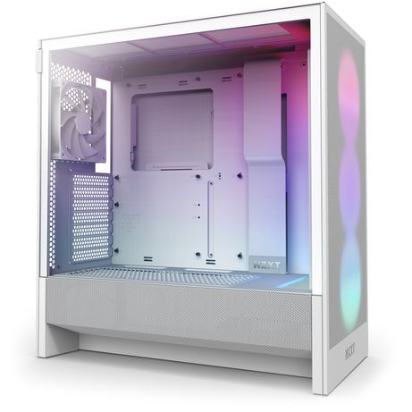 TORRE GAMING NZXT H5 FLOW RGB (2024) | ATX | BLANCO - Imagen 3 de 3 TORRE GAMING NZXT H5 FLOW RGB (2024) | ATX | BLANCO - Imagen 3 de 3