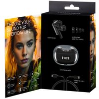 Miniatura 1 de Intenso | Buds Plus Auriculares TWS ANC+ENC| negro