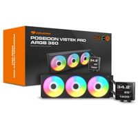 Miniatura 6 de Cougar Ref. Liq Poseidon Vistek Pro ARGB 360 Black