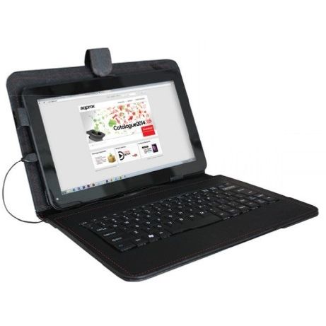 APPROX APPIPCK04 FUNDA CON TECLADO MICRO USB 9 7p NEGRA - Imagen 2 de 3 APPROX APPIPCK04 FUNDA CON TECLADO MICRO USB 9 7p NEGRA - Imagen 2 de 3