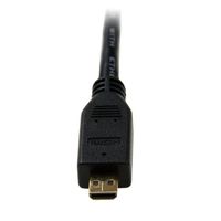 Miniatura 2 de Cable HDMI de alta velocidad con Ethernet 50cm - HDMI a Micro HDMI -