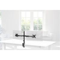 Miniatura 4 de SOPORTE DE MESA HAMA MONITOR HOLDER PARA 2 MONITORES HASTA 32" VESA 75x75 100x100 HASTA 8Kg BRAZOS A