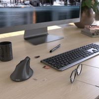 Miniatura 4 de MOUSE HAMA WIRELESS ERGO EMW-500L DPI 1000-1800 PARA ZURDOS  6 BOTONES COLOR NEGRO