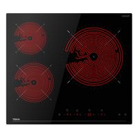 Miniatura 3 de VITROCERAMICA INDEPENDIENTE RADIANTES TEKA TBC 63120 3 ZONAS COCCION ANCHO 60 CM