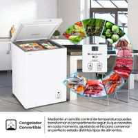Miniatura 7 de CONGELADOR HORIZONTAL HISENSE FT145N1AWDL D ANCHO 60 CM APROX. 140 LITROS APROX.
