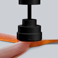 Miniatura 3 de VENTILADOR TECHO UFESA TIBET NEGRO ROBLE