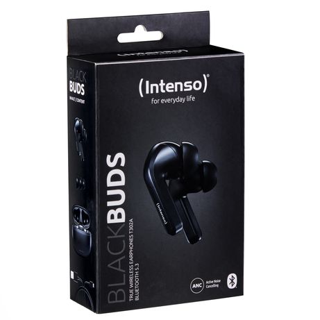 Intenso Buds T300A Auriculares TWS con ANC Black - Imagen 2 de 3 Intenso Buds T300A Auriculares TWS con ANC Black - Imagen 2 de 3