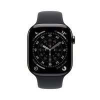 Miniatura 2 de Apple Watch Series 11 GPS + Cellular 46mm Slate Titanium Case with Black Sport Band - S/M
