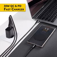 Miniatura 3 de Intenso | Cargador pared W30AC|USB-A y C Negro