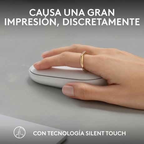 PEBBLE MOUSE 2 M350S WHITE TONAL BT N/A EMEA-808 DONGLELE SS - Imagen 12 de 17 PEBBLE MOUSE 2 M350S WHITE TONAL BT N/A EMEA-808 DONGLELE SS - Imagen 12 de 17