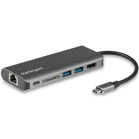 USB-C MULTIPORT ADAPTER WITH SD PD - 4K HDMI - GBE - 2X USB -A - Imagen 1 de 8 USB-C MULTIPORT ADAPTER WITH SD PD - 4K HDMI - GBE - 2X USB -A - Imagen 1 de 8