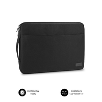 Miniatura 1 de MALETIN PORTATIL SUBBLIM  13.3" - 14" SLEEVE URBAN BLACK