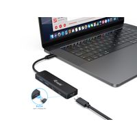Miniatura 4 de HUB USB-C EQUIP LIFE 128964 4 PUERTOS 2xUSB-A 3.0 2xUSB-C 3.2 COMPATIBLE CON THUNDERBOLT 3/4 1xUSB-C