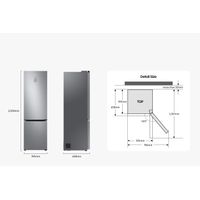 Miniatura 2 de FRIGORIFICO COMBI SAMSUNG RB34C705CS9/EF NOFROST D ALTO 185.3 CM ANCHO 59.5 CM INOX