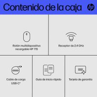 Miniatura 2 de HP 715 RECHBL Mult-Dvc Bluetooth Mouse E