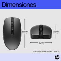 Miniatura 4 de HP 715 RECHBL Mult-Dvc Bluetooth Mouse E