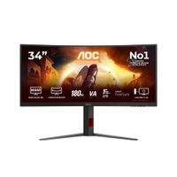Miniatura 1 de AOC CU34G4 34" LED Fast VA Wide Quad HD HDMI