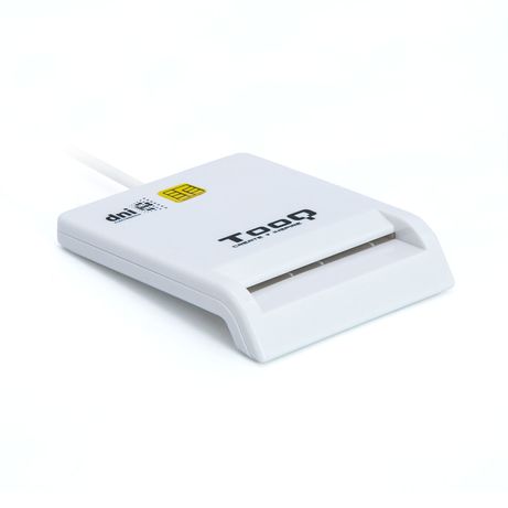 Tooq Lector de tarjetas DNIE usb 2.0 blanco - Imagen 1 de 3 Tooq Lector de tarjetas DNIE usb 2.0 blanco - Imagen 1 de 3