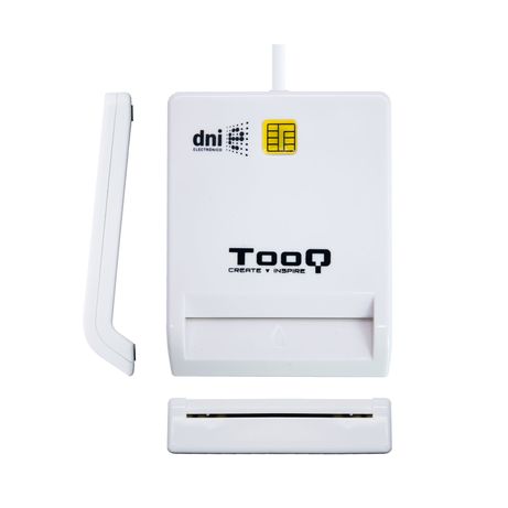 Tooq Lector de tarjetas DNIE usb 2.0 blanco - Imagen 2 de 3 Tooq Lector de tarjetas DNIE usb 2.0 blanco - Imagen 2 de 3
