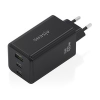 Miniatura 3 de AISENS Cargador GaN 100W  2x USB C PD3 0 QC4 0 QC5 0  1x USB A QC3 0  Negro