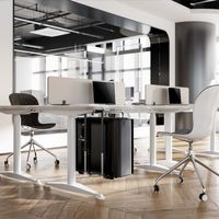 Miniatura 6 de AISENS Soporte Altura Personalizable Para Cpu Por Debajo De Escritorio