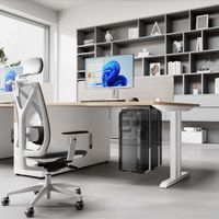 Miniatura 7 de AISENS Soporte Altura Personalizable Para Cpu Por Debajo De Escritorio