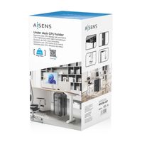 Miniatura 8 de AISENS Soporte Altura Personalizable Para Cpu Por Debajo De Escritorio