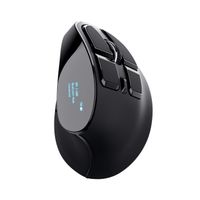 Miniatura 3 de MOUSE TRUST VOXX WIRELESS RECARGABLE ERGONOMIC DISEÑO VERTICAL 1200-2400DPI  9 BOTONES 23731