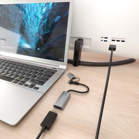 AISENS Conversor Aluminio USB A USB C A HDMI 1080P 60Hz USB A M USB C M HDMI H Gris 15cm - Imagen 6 de 7 AISENS Conversor Aluminio USB A USB C A HDMI 1080P 60Hz USB A M USB C M HDMI H Gris 15cm - Imagen 6 de 7