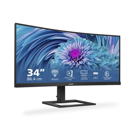 MONITOR PHILIPS E Line 346E2CUAE/00 34" LCD VA WQHD+ 100HZ 1MS HDMI USB-C CURVO ALTAVOCES - Imagen 2 de 15 MONITOR PHILIPS E Line 346E2CUAE/00 34" LCD VA WQHD+ 100HZ 1MS HDMI USB-C CURVO ALTAVOCES - Imagen 2 de 15