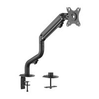 Miniatura 1 de AISENS Soporte De Mesa Eco Contrapeso Giratorio E Inclinable Para Monitor/TV 8kg (3 Pivotes, 1 Brazo) De 17-32, Negro
