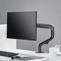 Miniatura 7 de AISENS Soporte De Mesa Eco Contrapeso Giratorio E Inclinable Para Monitor/TV 8kg (3 Pivotes, 1 Brazo) De 17-32, Negro