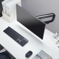 Miniatura 8 de AISENS Soporte De Mesa Eco Contrapeso Giratorio E Inclinable Para Monitor/TV 8kg (3 Pivotes, 1 Brazo) De 17-32, Negro