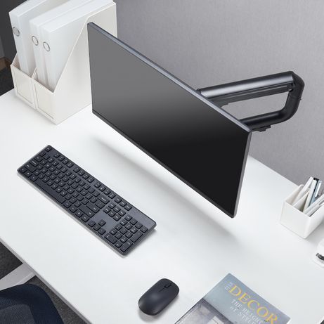 AISENS Soporte De Mesa Eco Contrapeso Giratorio E Inclinable Para Monitor/TV 8kg (3 Pivotes, 1 Brazo) De 17-32, Negro - Imagen 8 de 8 AISENS Soporte De Mesa Eco Contrapeso Giratorio E Inclinable Para Monitor/TV 8kg (3 Pivotes, 1 Brazo) De 17-32, Negro - Imagen 8 de 8